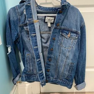 Forever 21 Jean Denim Jacket